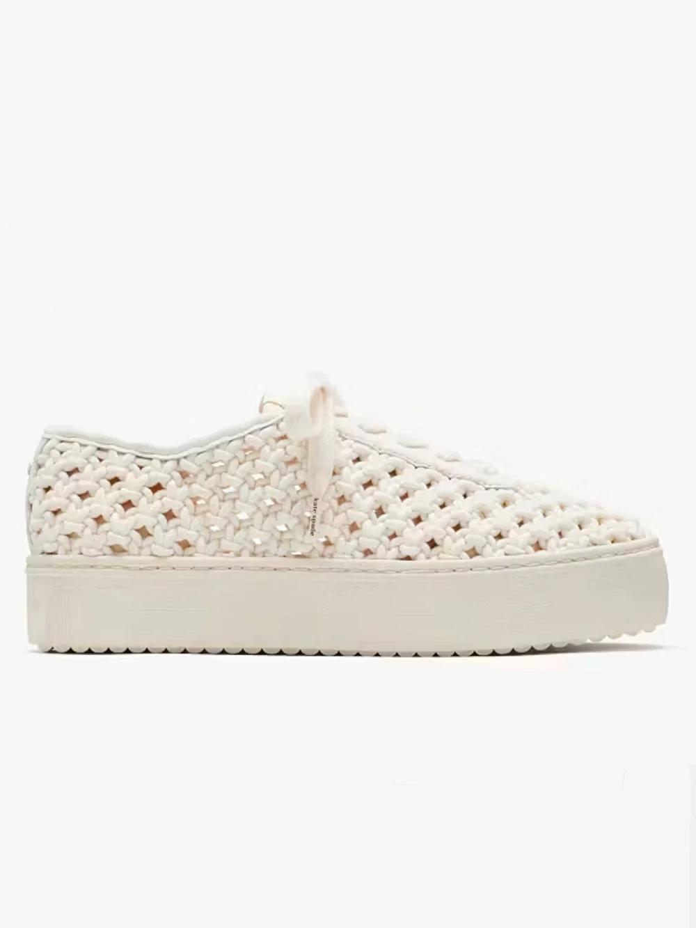 Kate Spade Serve Crochet Sneakers EUC